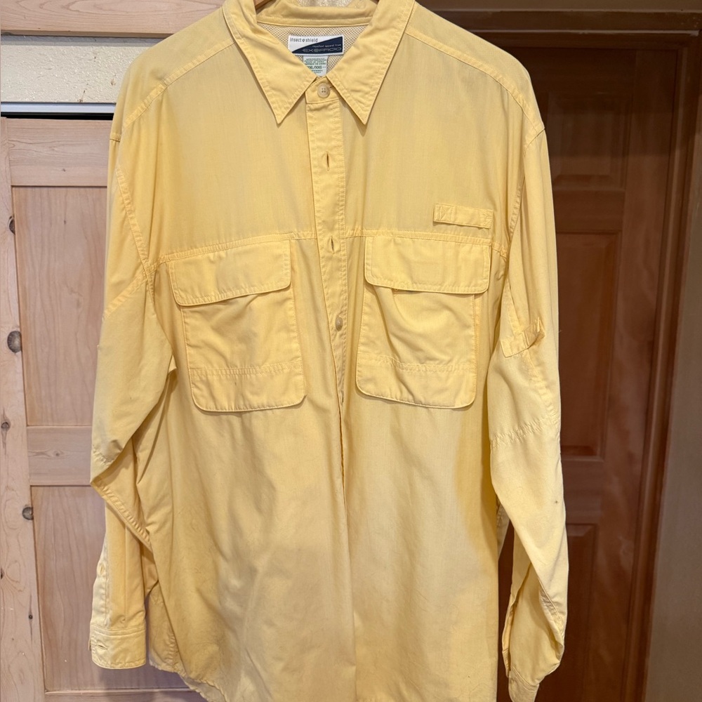 Exofficio Insect Shield Yellow Shirt